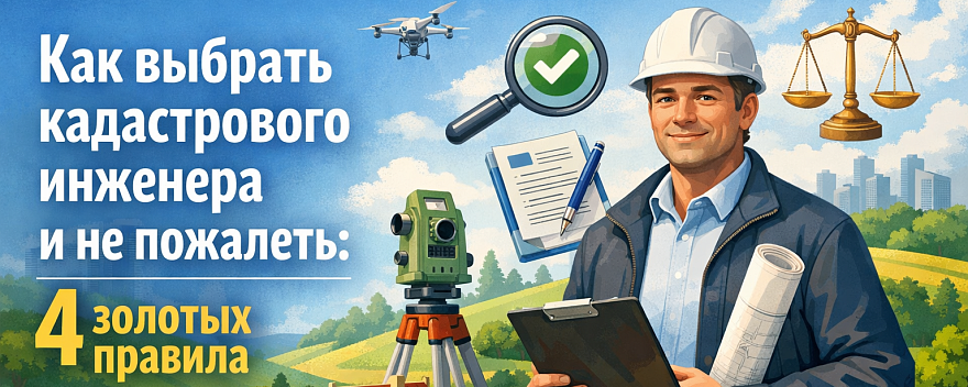 Как выбрать кадастрового инженера и не пожалеть: 4 золотых правила